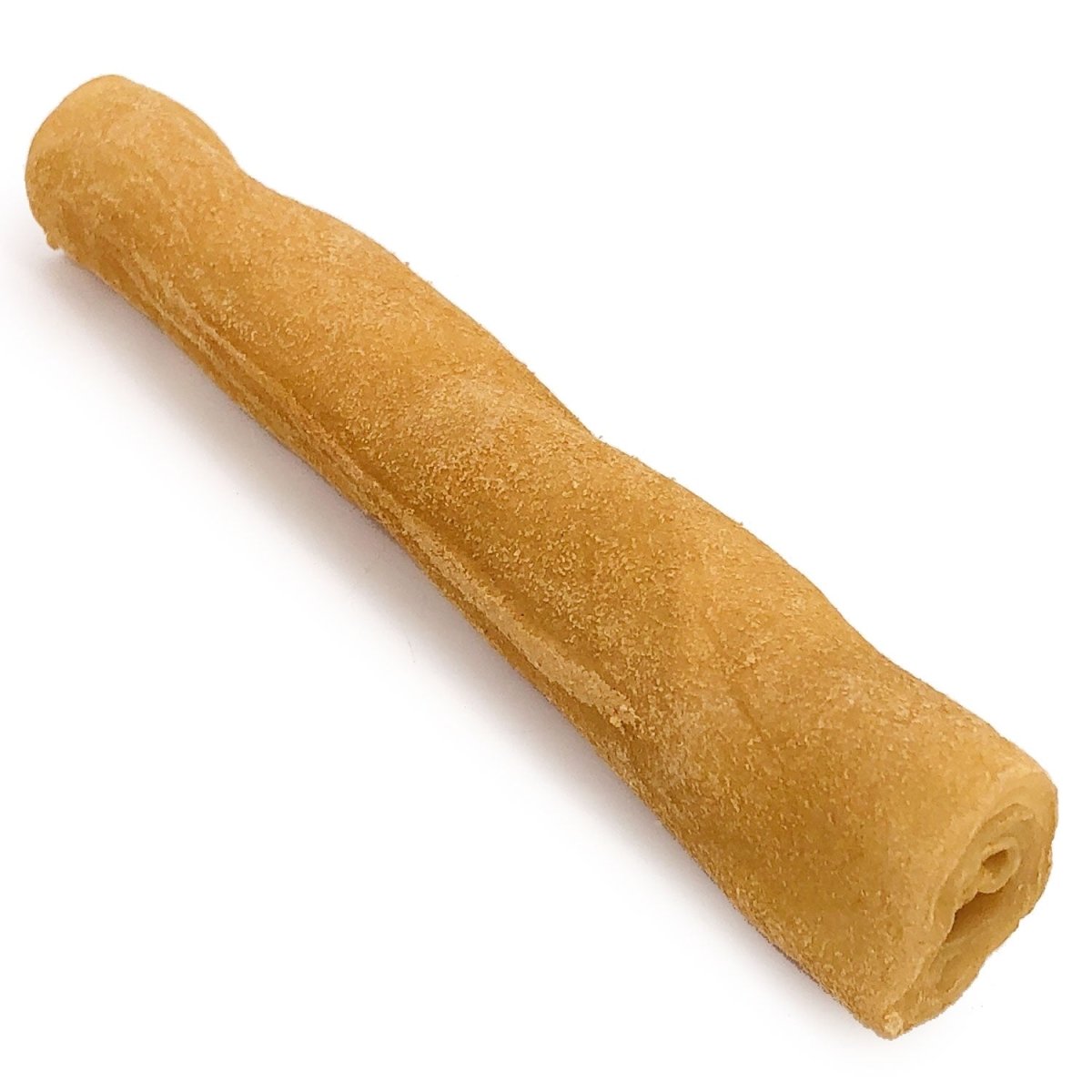 ValueBull USA Retriever Rolls, Premium Thick Cut Rawhide, Medium 5 - 6 Inch, Smoked, 200 Count Bulk Pack - ValuePetSupplies
