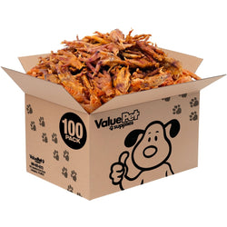 ValueBull Chicken Feet for Dogs, 100 Count Bulk Pack - ValuePetSupplies