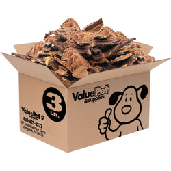 ValueBull NZ Lamb Lung Dog Chews, Sliced, 3 Pounds - ValuePetSupplies