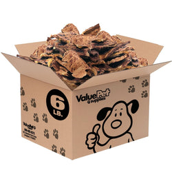 ValueBull NZ Lamb Lung Dog Chews, Sliced, 6 Pounds - ValuePetSupplies