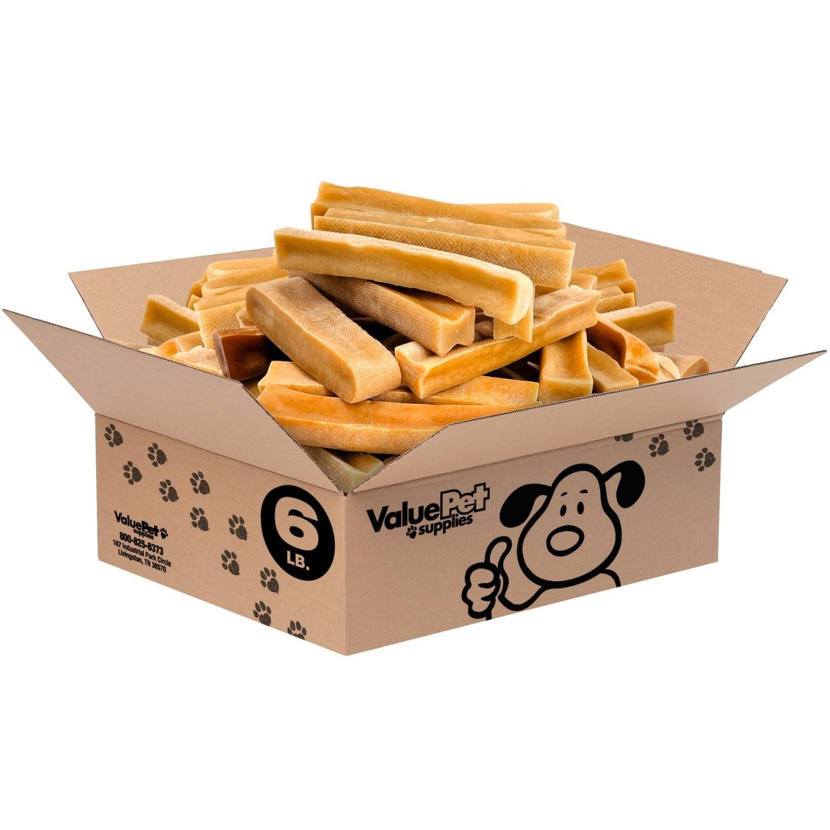 ValueBull Himalayan Yak Cheese Dog Chews, Large, 6 lb BULK PACK - ValuePetSupplies