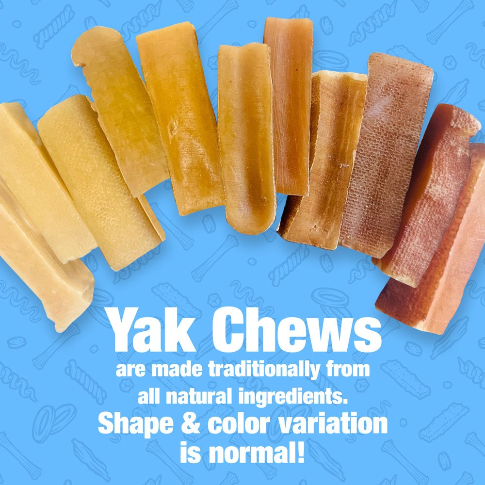 ValueBull Himalayan Yak Cheese Dog Chews, Medium, 40 Pound RESALE PACKS (5 bars per bag) - ValuePetSupplies