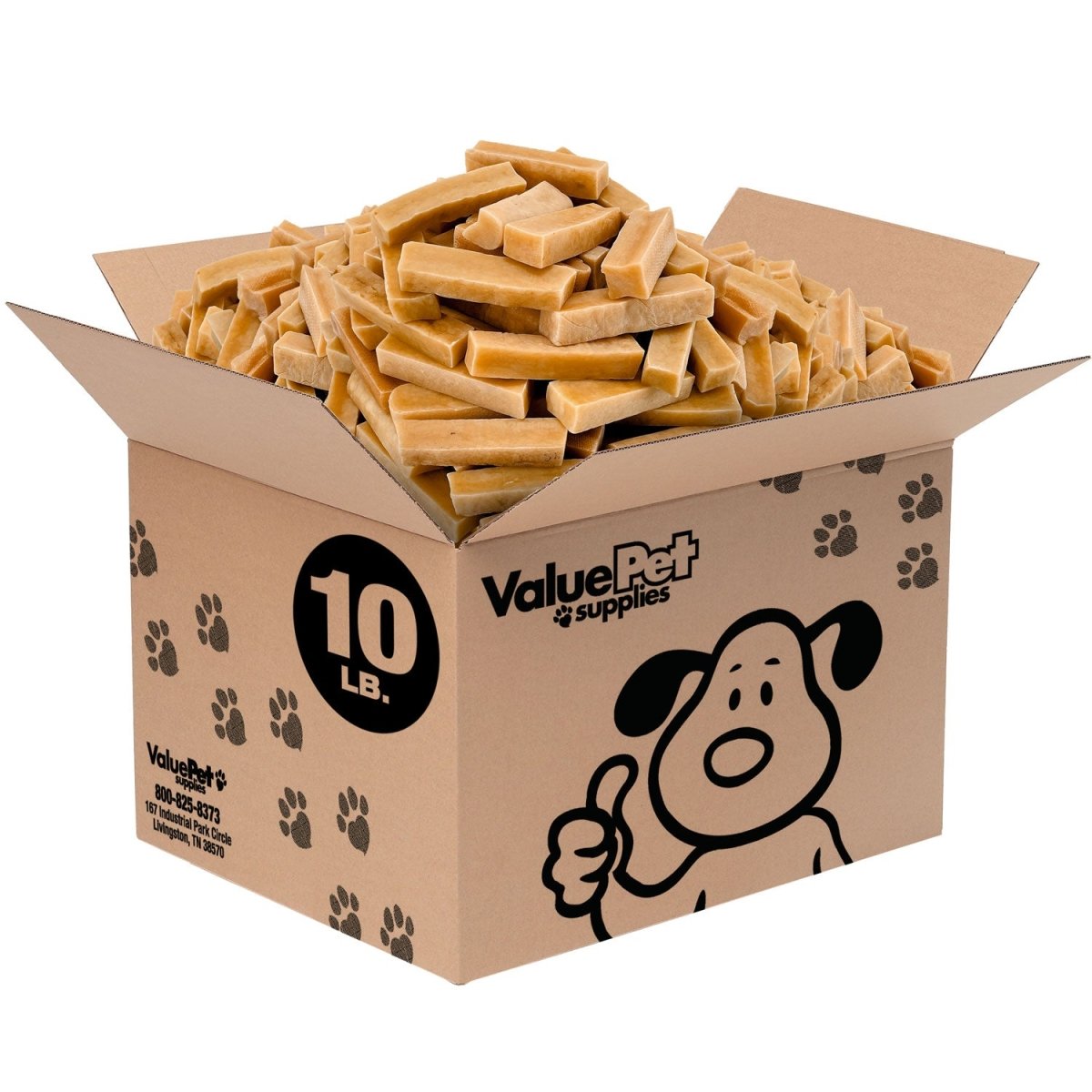 ValueBull Himalayan Yak Cheese Dog Chews, Small, 10 lb BULK PACK - ValuePetSupplies