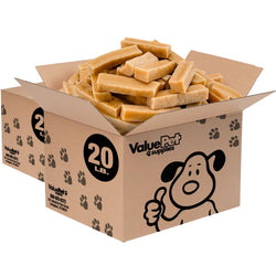 ValueBull Himalayan Yak Cheese Dog Chews, Small, 40 lb WHOLESALE PACK - ValuePetSupplies