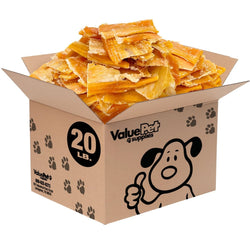 ValueBull Beef Backstrap Tendons, Premium, 20 Pound BULK PACK - ValuePetSupplies