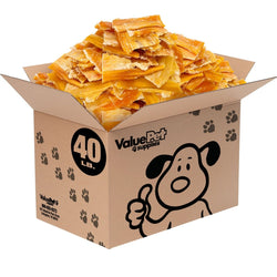 ValueBull Beef Backstrap Tendons, Premium, 40 Pound WHOLESALE PACK - ValuePetSupplies