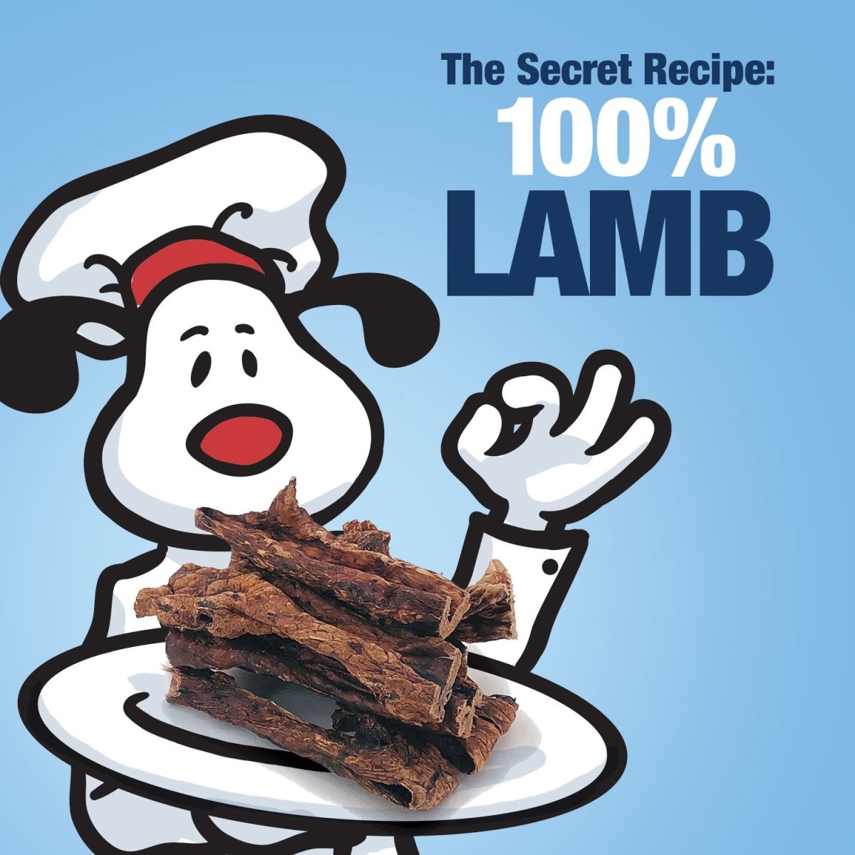 ValueBull Lamb Lung Sticks, Premium 20 Pounds Bulk Pack - ValuePetSupplies