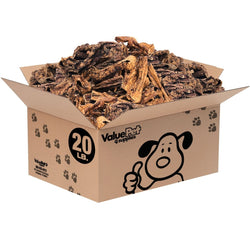 ValueBull Lamb Lung Sticks, Premium 20 Pounds Bulk Pack - ValuePetSupplies