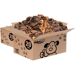 ValueBull Lamb Lung Sticks, Premium 40 Pounds Bulk Pack - ValuePetSupplies