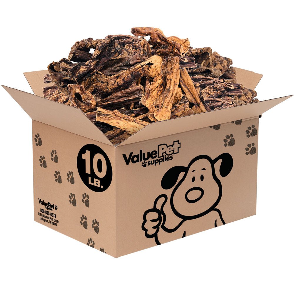 ValueBull Lamb Lung Sticks, Premium 10 Pounds BULK PACK - ValuePetSupplies