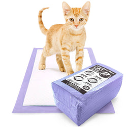 ValuePad Plus Cat Litter Pads, 16.9x11.4 Inch, Lavender Scent, 25 Count - Breeze Compatible Refills - ValuePetSupplies