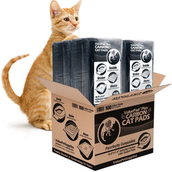 ValuePad Plus Cat Litter Pads, 16.9x11.4 Inch, Carbon, 100 Count - Breeze Compatible Refills - ValuePetSupplies