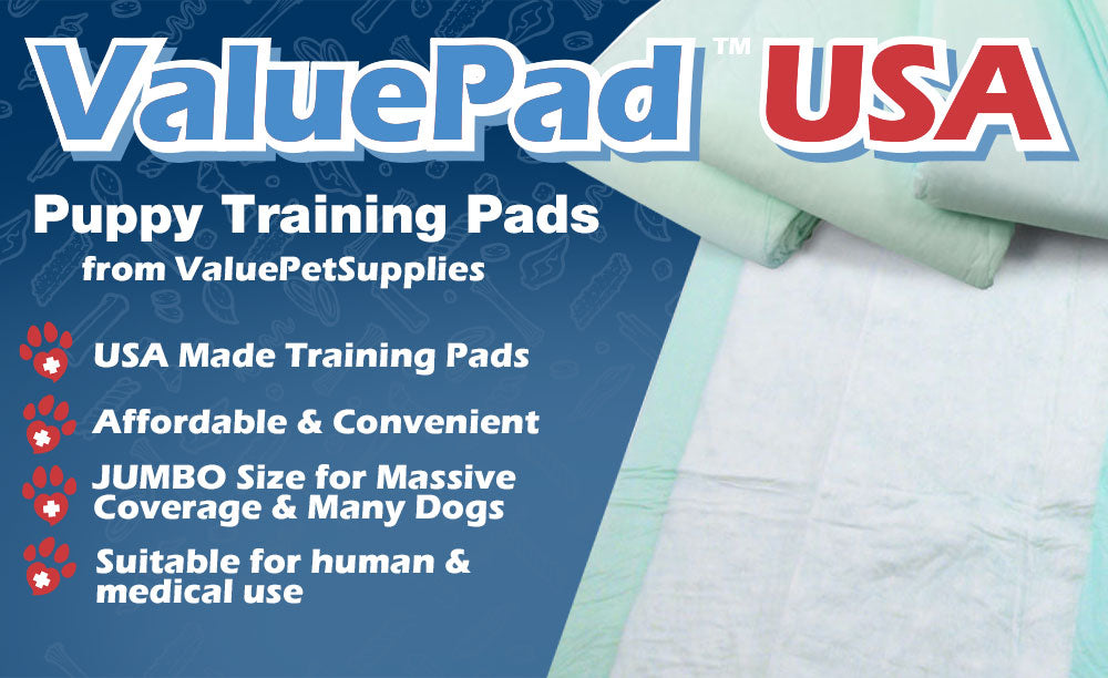 ValuePad USA Puppy Pads, Extra Large 30x36 Inch, 10 Count