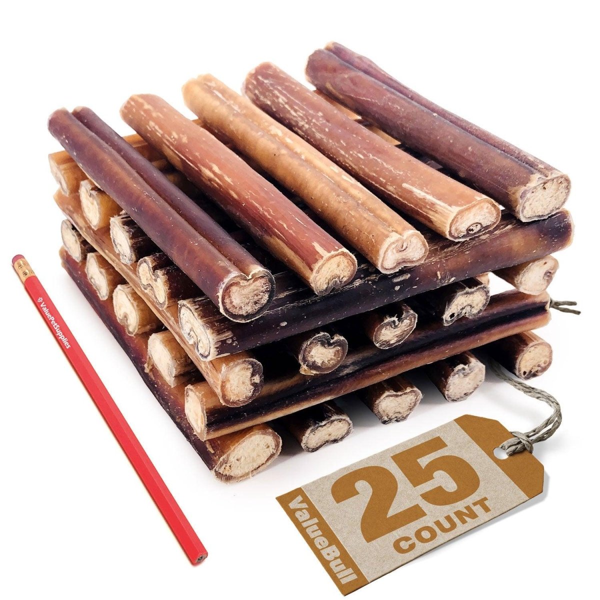Super Jumbo Bully Sticks for Dogs - ValuePetSupplies