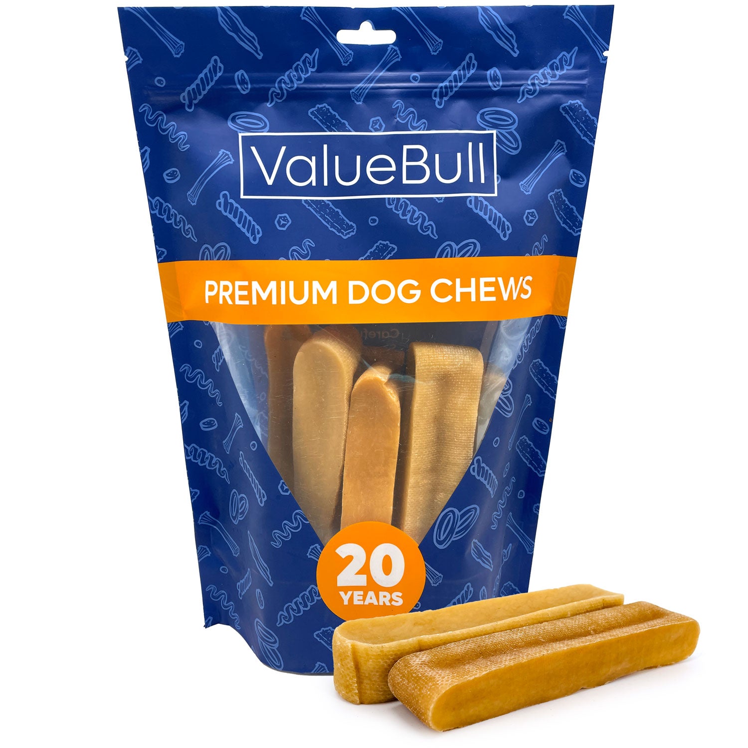 ValueBull Himalayan Yak Cheese Dog Chews, Extra Extra Large, 10 ct - XX-Large - 10 Bars