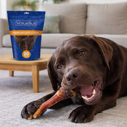 ValueBull Turkey Feet for Dogs, 100 Count Wholesale Pack - 100