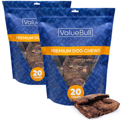 ValueBull Beef Lung Wafers, Premium 4 Pounds - Wafers - 4 Pound