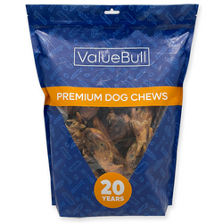 ValueBull Duck Heads for Dogs, 50 Count - Duck - 50 Heads