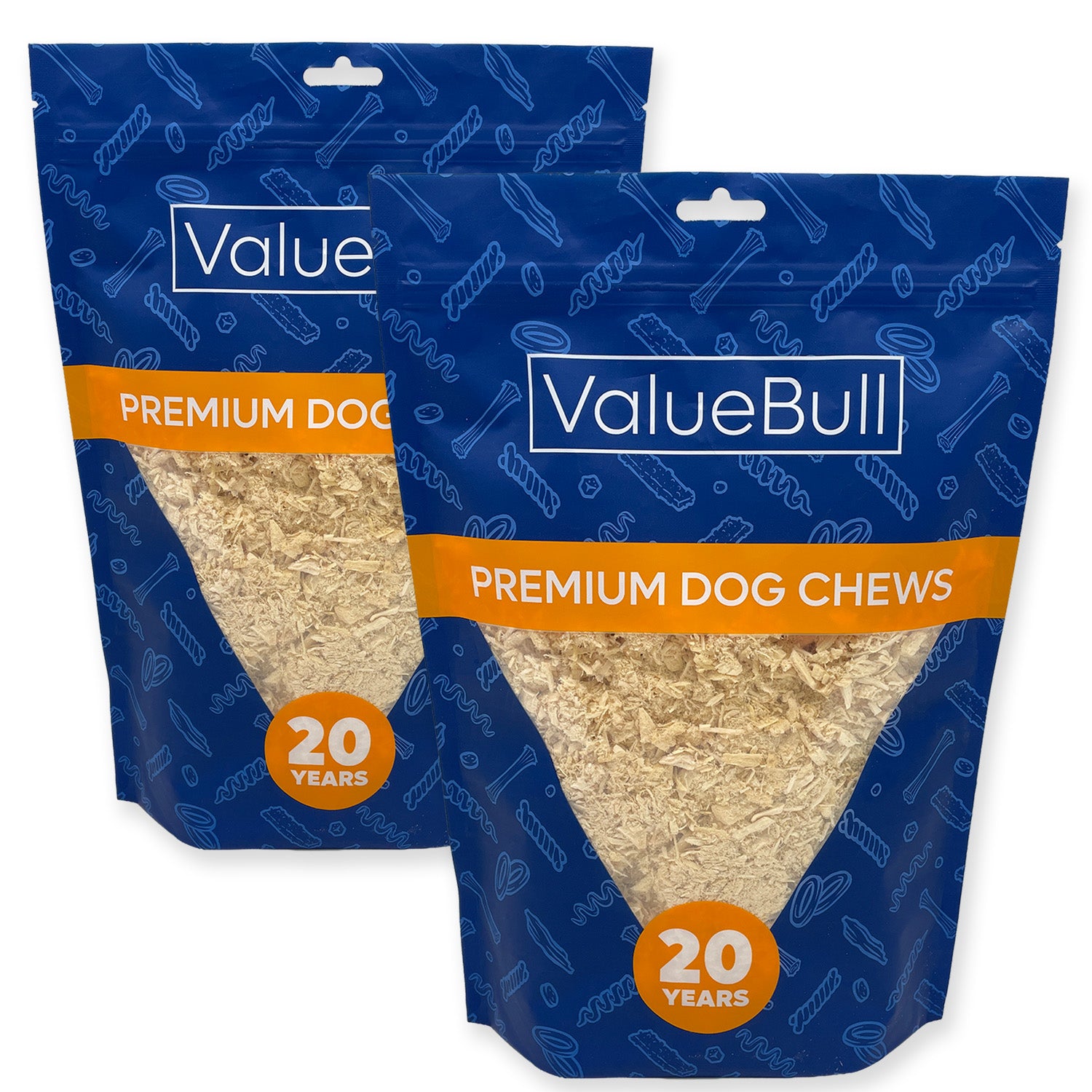 ValueBull USA Freeze Dried Chicken Breast Food Topper for Dogs & Cats, 2 Pound - 2