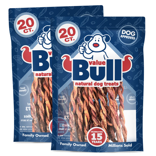 ValueBull Pizzle Twists, Premium Lamb, 40 Count