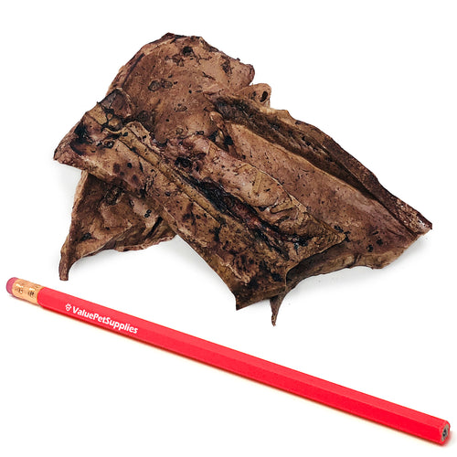 ValueBull NZ Lamb Lung Dog Chews, Sliced, 10 Pounds RESALE PACKS (20 x 8 Ounce)