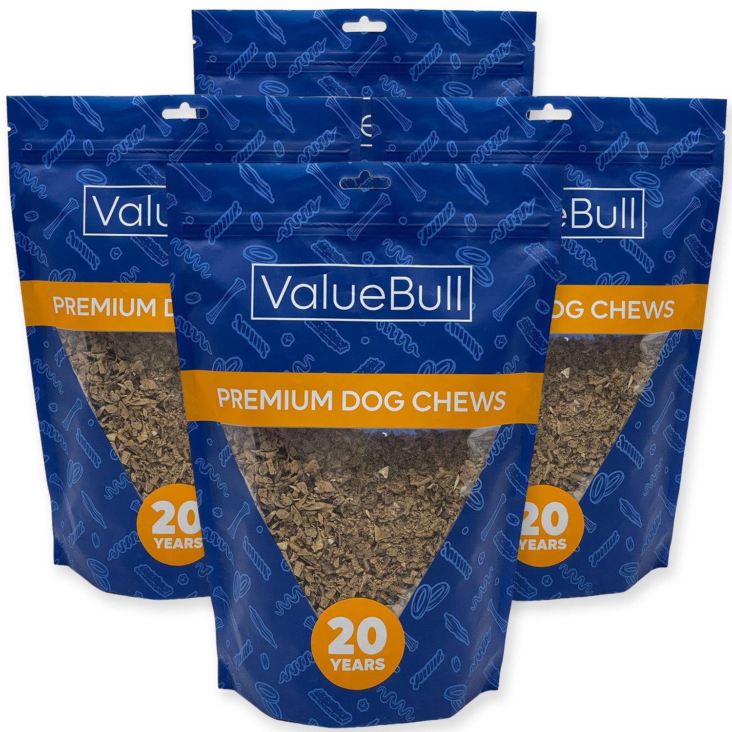 ValueBull USA Freeze Dried Beef Liver Food Topper for Dogs & Cats, 4 Pound - 4