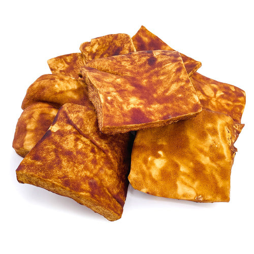 ValueBull Beef Cheek Chips for Dogs, Jumbo 4-5 Inch, Beef Flavored, 5 Pound