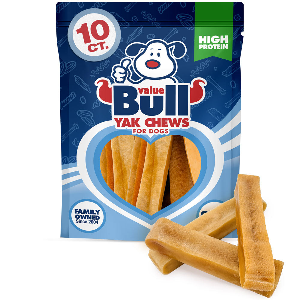 ValueBull Himalayan Yak Cheese Dog Chews, Extra Extra Large,10 ct