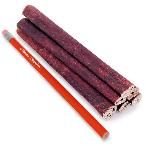 FREE GIFT- ValueBull USA Collagen Sticks, Beef Chews For Small Dogs, Thin 6 Inch, 5 Count RESALE PACK (5 x 1 Count)