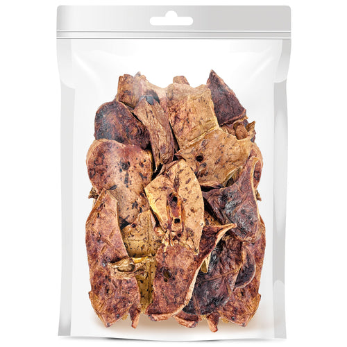 ValueBull NZ Lamb Lung Dog Chews, Sliced, 10 Pounds RESALE PACKS (20 x 8 Ounce)