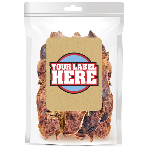 ValueBull NZ Lamb Lung Dog Chews, Sliced, 10 Pounds RESALE PACKS (20 x 8 Ounce)