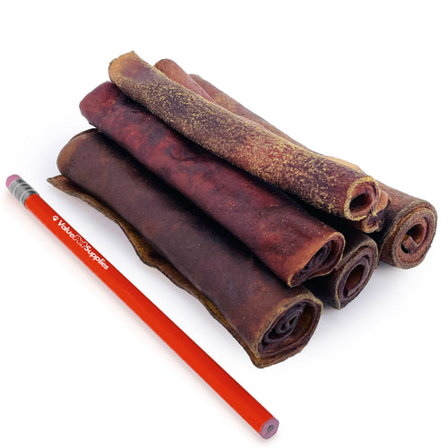 NEW- ValueBull USA Beef Collagen Retriever Rolls, Varied Shapes, Medium, 20 Pound WHOLESALE PACK