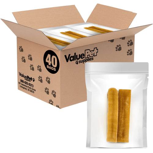 ValueBull Himalayan Yak Cheese Dog Chews, Large, 20 lb RESALE PACKS (40 x 8 oz)