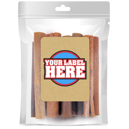 ValueBull USA Collagen Sticks, Premium Beef Dog Chews, Low Odor, 6" Jumbo, 100 Count RESALE PACKS (10 x 10 Count)