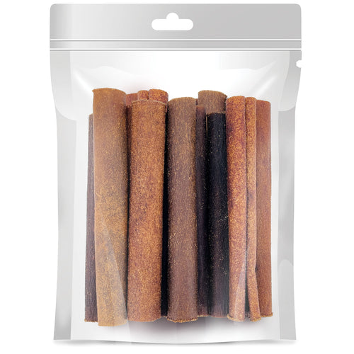 ValueBull USA Collagen Sticks, Premium Beef Dog Chews, Low Odor, 6" Jumbo, 100 Count RESALE PACKS (10 x 10 Count)