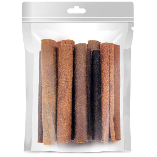 ValueBull USA Collagen Sticks, Premium Beef Dog Chews, 6" Jumbo, 200 Count RESALE PACKS (20 x 10 Count)