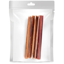 ValueBull Bully Sticks for Small Dogs, Thin 6 Inch, 400 Count RESALE PACKS (80 x 5 Count)