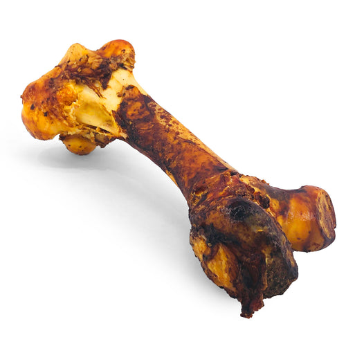 ValueBull USA Beef Femur Dog Bones, Whole, Hickory-Smoked, 6 Count