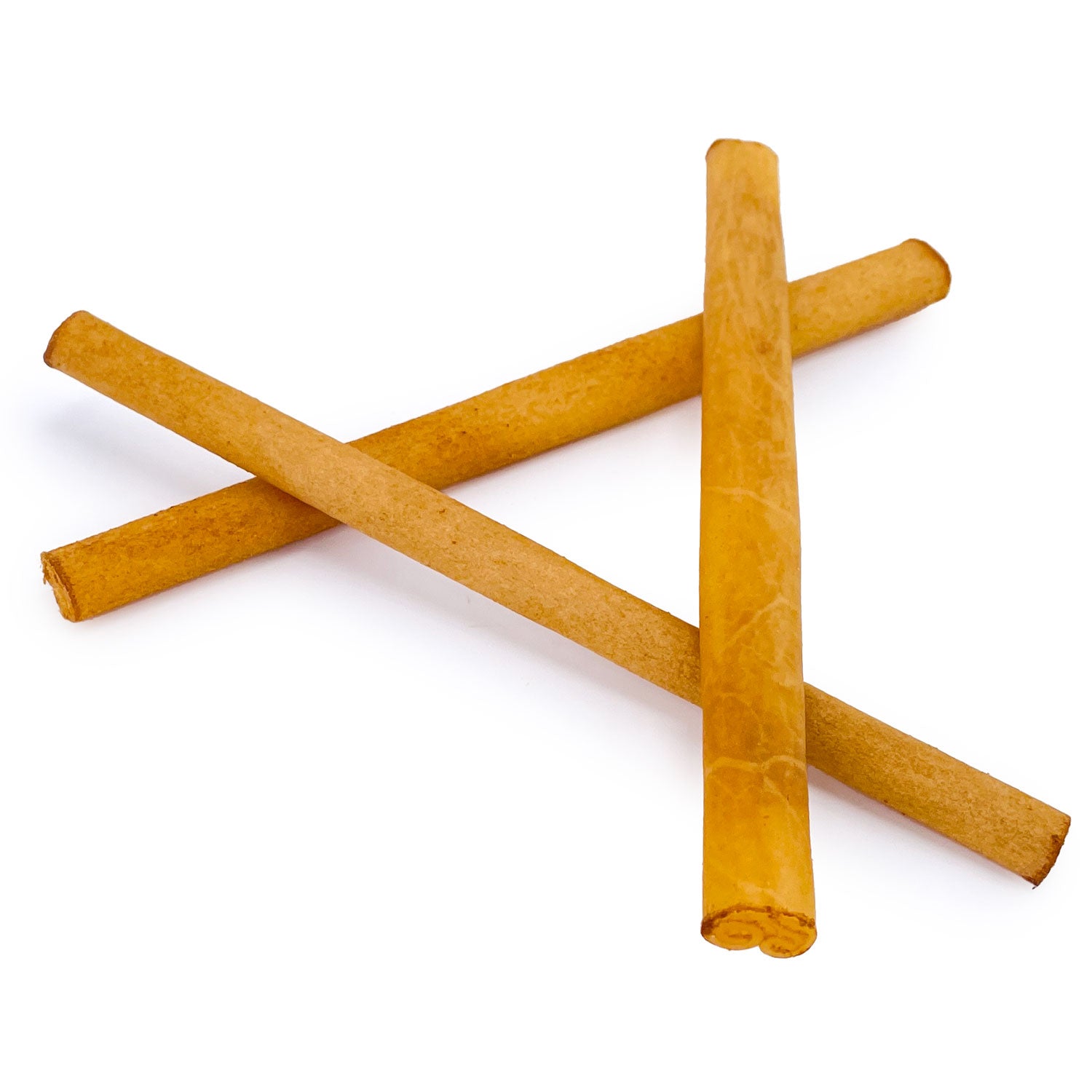 ValueBull USA Collagen Sticks for Small Dogs, 6 Inch Thin Chews, Natural Lightly Smoked Dog Treats, 10 Count