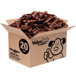 ValueBull USA Bully Sticks for Dogs, 6 Inch, 20 Pounds Bulk Pack