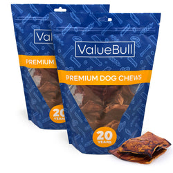 ValueBull USA Rawhide Chips, Natural Beef Flavor, 50 Count - Beef - 50 Chips