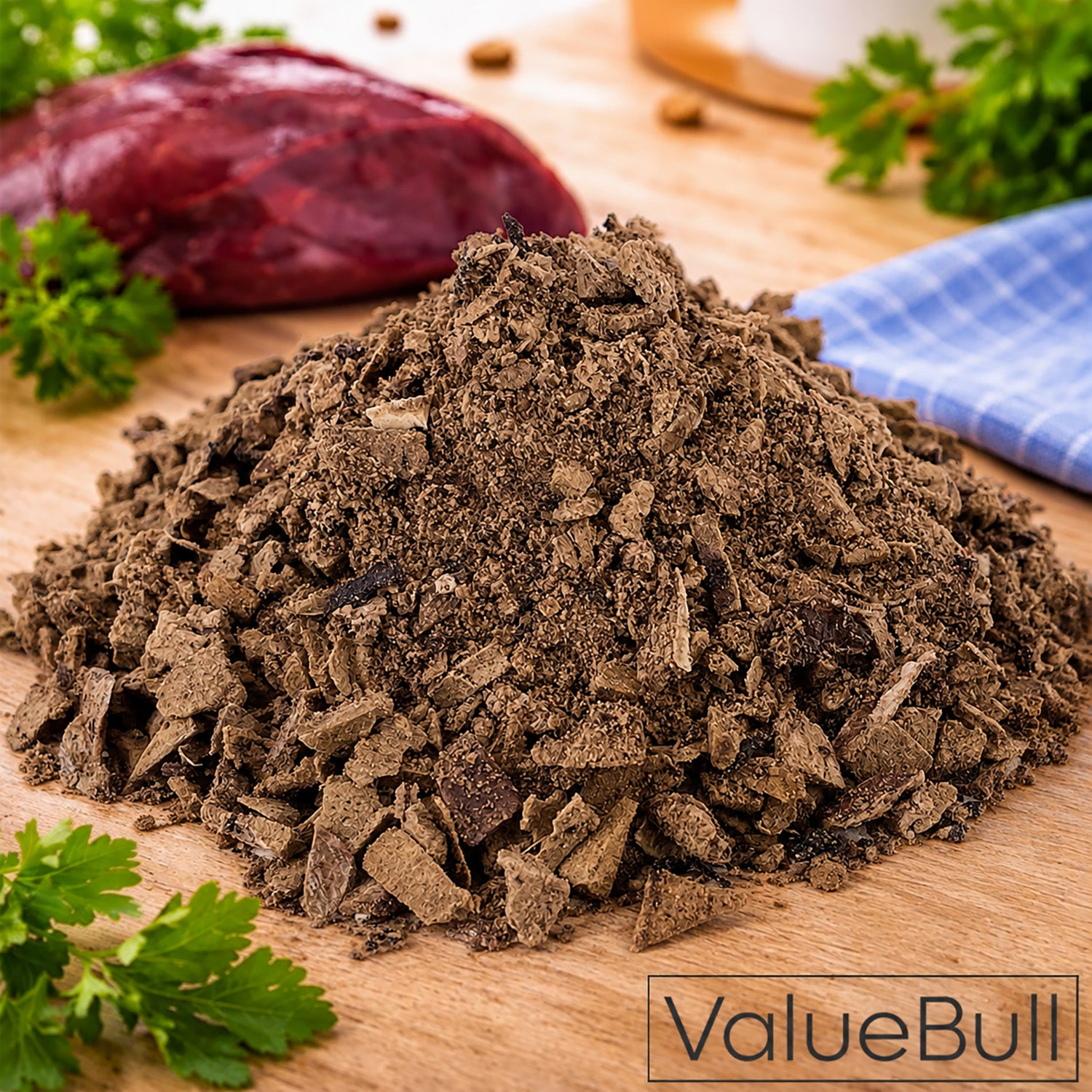 ValueBull USA Freeze Dried Beef Liver Food Topper for Dogs & Cats, 4 Pound - 4