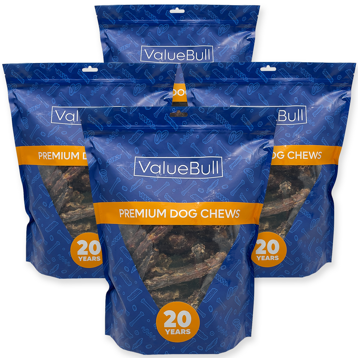 USA Dehydrated Duck Necks for Dogs, 200 Count Wholesale Pack