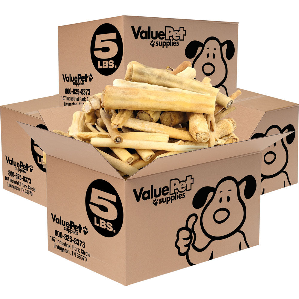 ValueBull Cow Tails, Varied Shapes, 20 Pounds Bulk Pack - Tails - 20 Pounds