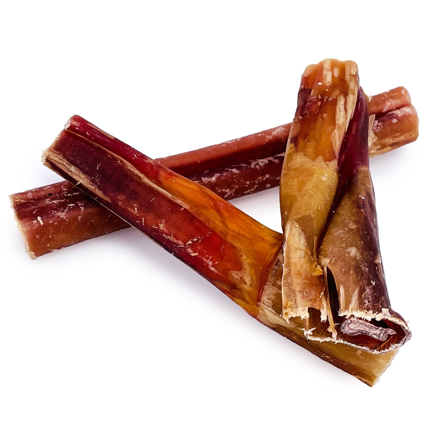 ValueBull Bully Sticks for Dogs, Thick 4-6 Inch, Varied Shapes, 50 Count - Thick - 50 Pieces