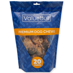ValueBull Duck Heads for Dogs, 10 Count - Duck - 10 Heads