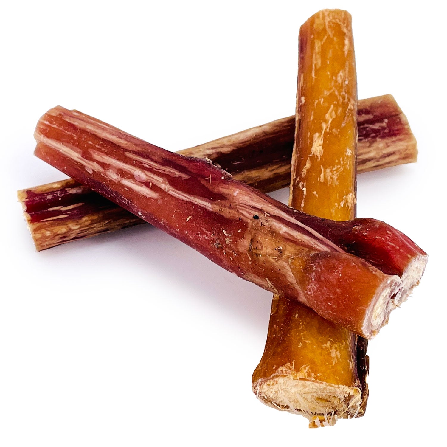 ValueBull Bully Sticks for Dogs, Medium 4-6 Inch, Varied Shapes, 50 Count - Medium - 50 Pieces