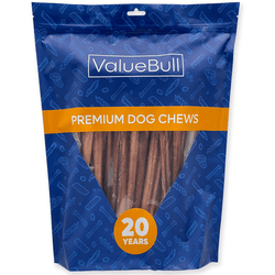 ValueBull Odor Free Bully Sticks for Dogs, Medium 12 Inch, 50 Count - 50