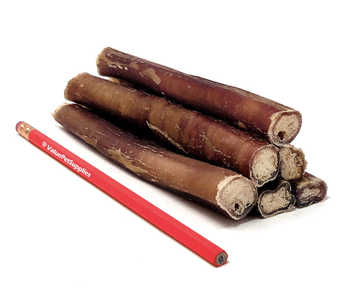 ValueBull Bully Sticks, Low Odor Premium Dog Chews, Jumbo 6", 50 ct - ValuePetSupplies