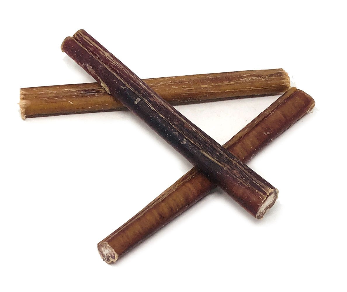 ValueBull Bully Sticks, Low Odor Premium Dog Chews, Thick 6", 200 ct BULK PACK - ValuePetSupplies